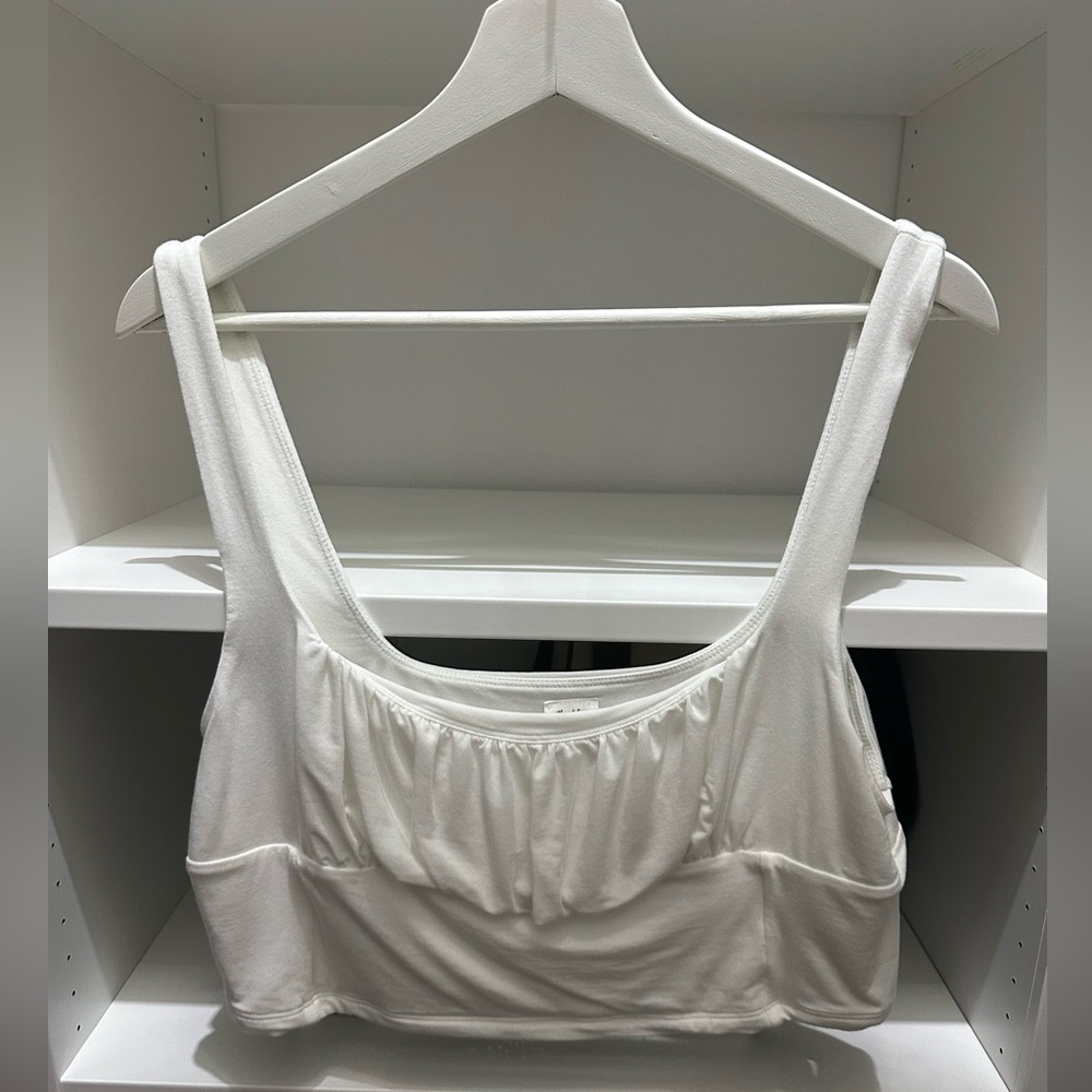 Aritzia - Wilfred Free Orbit Tank - XL - White